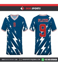 BLUE THUNDER   SOCCER JERSEYS